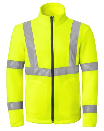 Fleecevest 50219 fluor geel