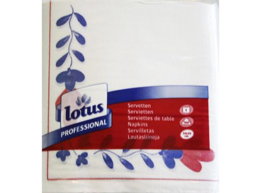 Servet 1-laags 33x33cm boeren decor