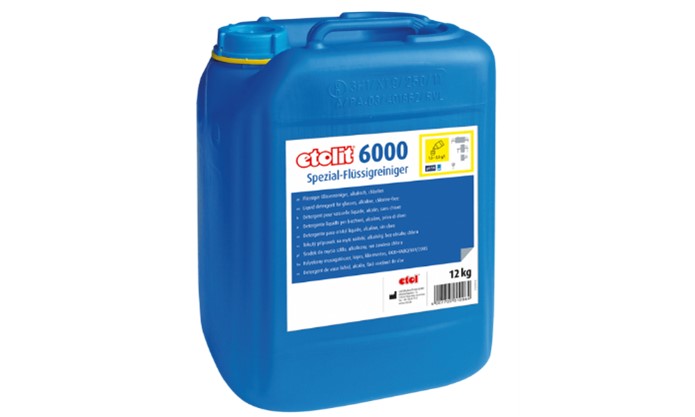 Glazenspoelmiddel vaatwas Etolit 6000 zacht water (can à 12kg)