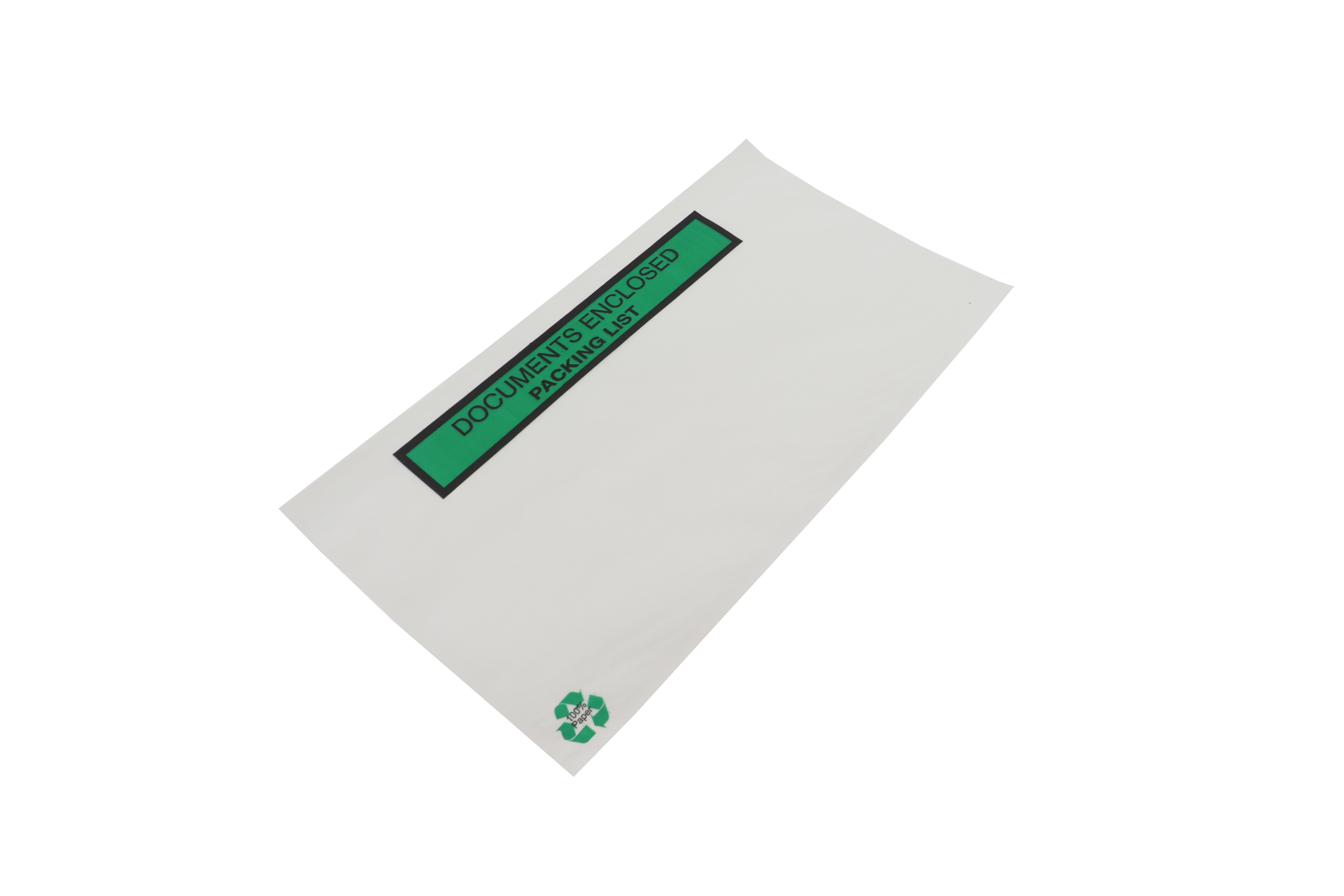 Dokulops papier DL 230x125mm PackingList/Documents Enclosed
