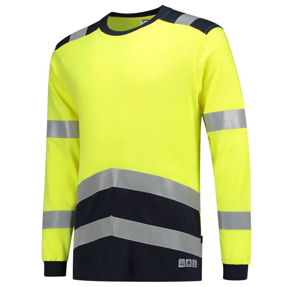T-shirt multinorm bicolor fluorgeel-ink