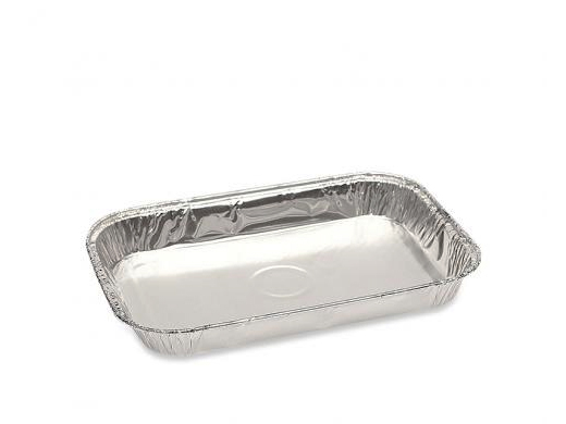 Aluminium schaal 13x19x2cm 400ml 750 stuks