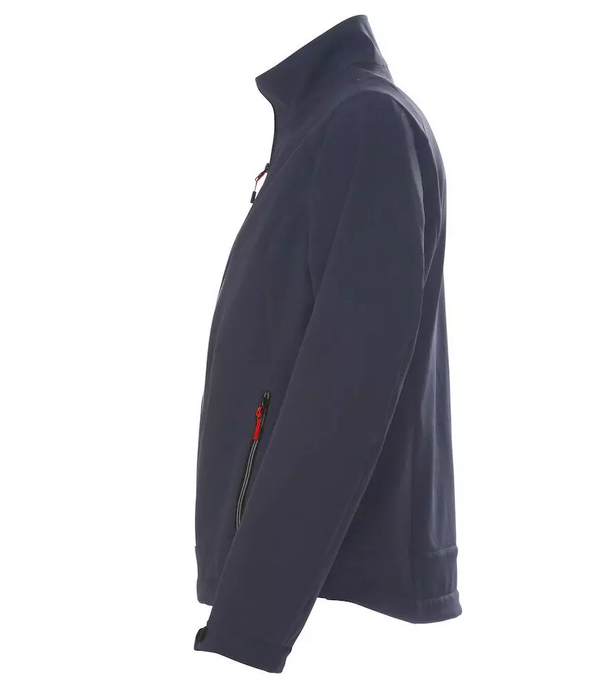 Softshell Jas Dames Trial Donkerblauw Printer