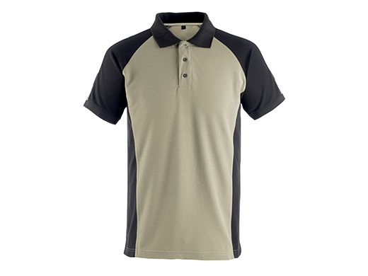 Polo Bottrop mascot khaki/zwart