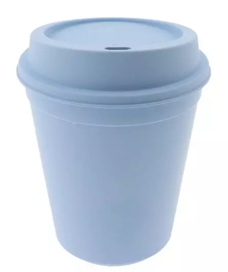 Koffiebeker deksel herbruikbaar Blauw Excl. beker