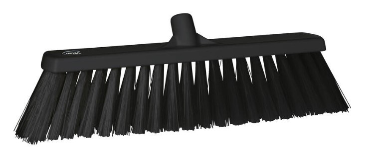 Bezem hard Vikan 47cm zwart