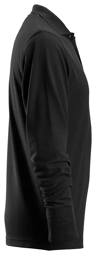 Poloshirt Lange Mouw Zwart Snickers 2608
