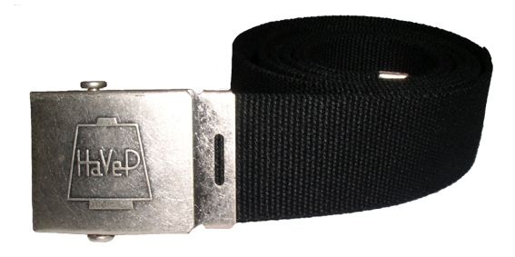 Riem Havep 150cm zwart