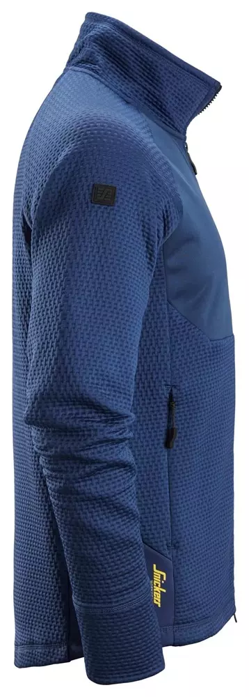 Jas Flexwork tussenlaag diep blauw 8404 Softshell winddichte stof op de borst
