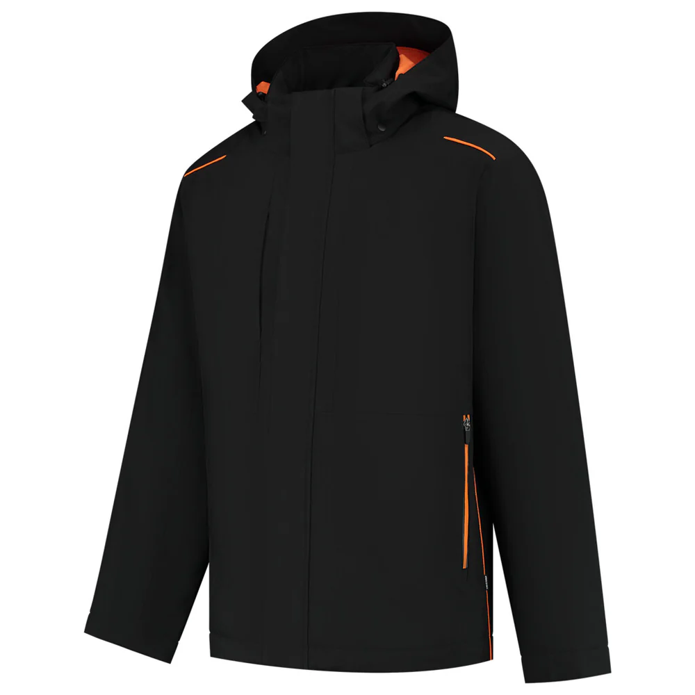 Winter Tech Shell Accent black-orange