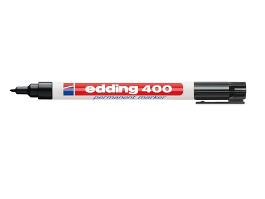 Viltstift Edding 400 Rond 1mm zwart