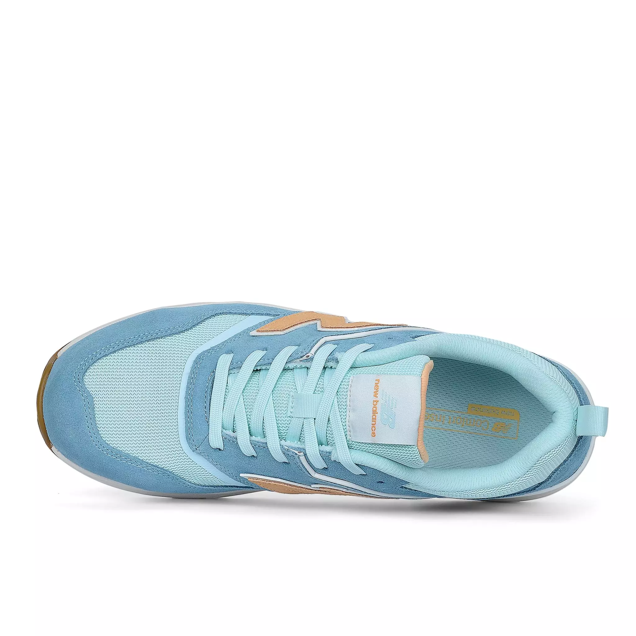 New Balance Elite Lite Low S1PL Dames Veiligheidsschoen Blauw/Oranje