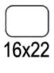 Etiket Apli 16x22mm Wit - Permanent - 990 stuks Etiket Apli 16x22mm Wit - Permanent - 990 stuks