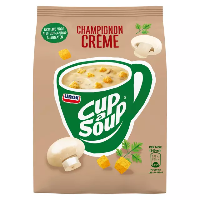Cup a Soup Champignon Crème Zak 40 Porties