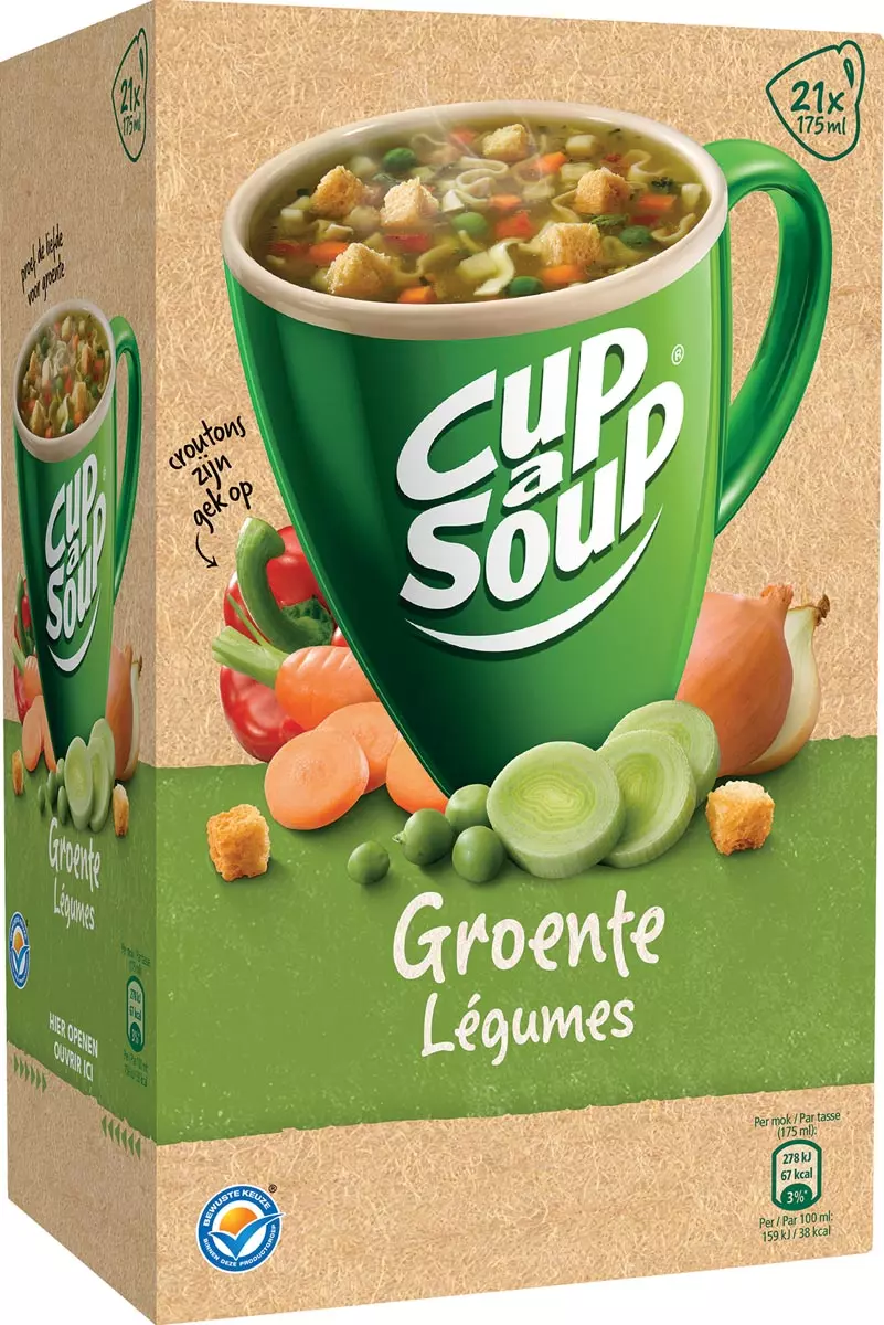 Cup a Soup Groente Doos à 21 zakjes