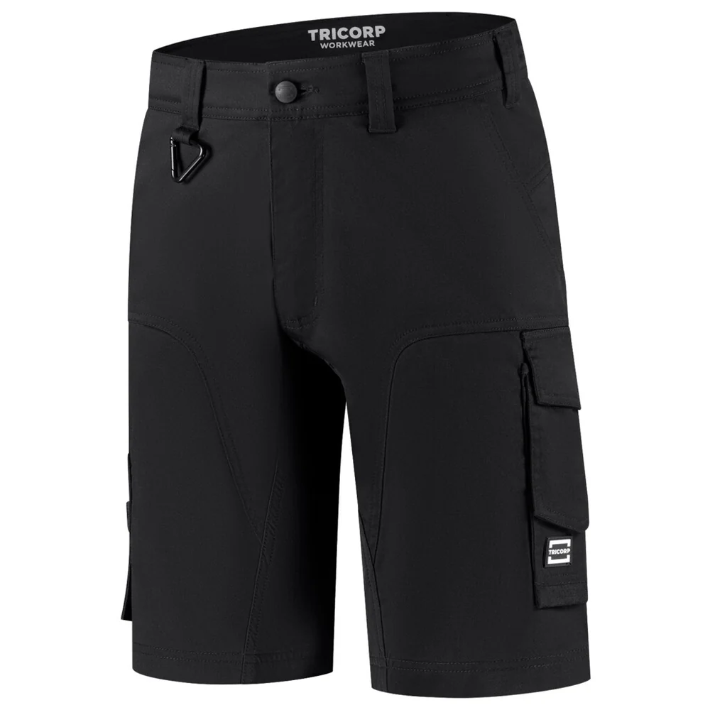 Werkbroek kort Functional Stretch Redefined zwart