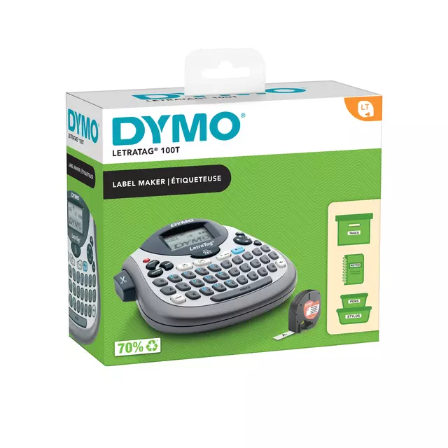 Dymo Labelprinter LetraTag 100T Desktop Qwerty