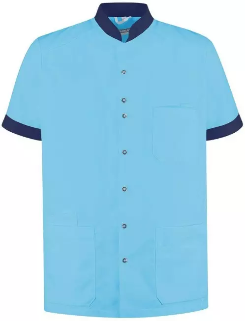 Jas Milo heren magic azuur/donkerblauw