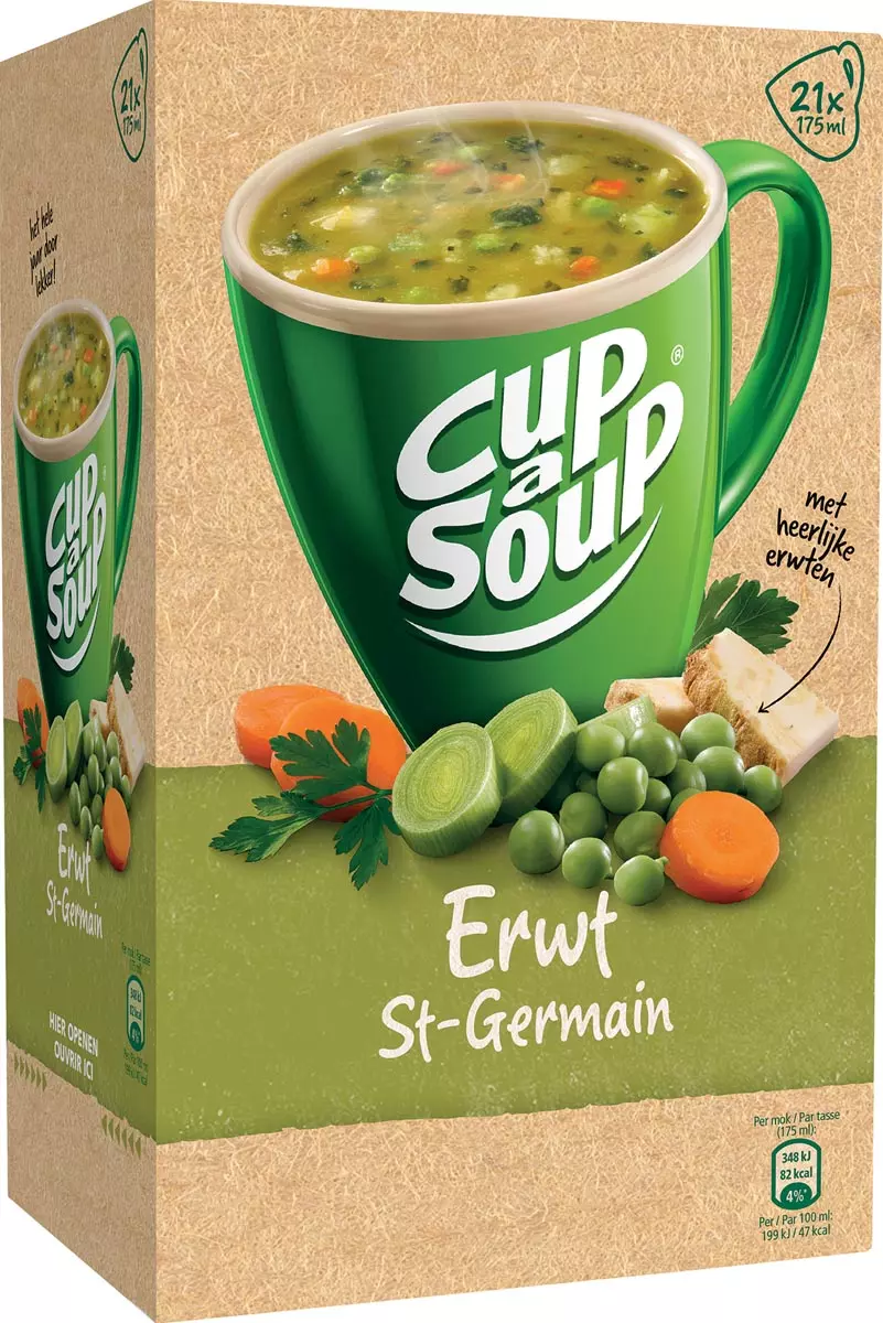 Cup a Soup Erwt Doos à 21 zakjes 