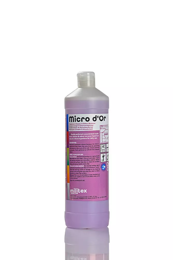 Sanitairreiniger & Geurverwijderaar Militex Micro d’Or