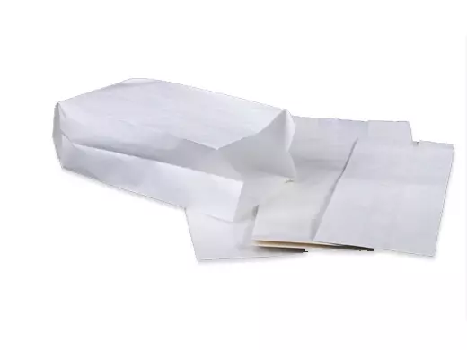 Inpakzak Wit 3-pond Ersatz papier 16/10½x38cm 850 stuks