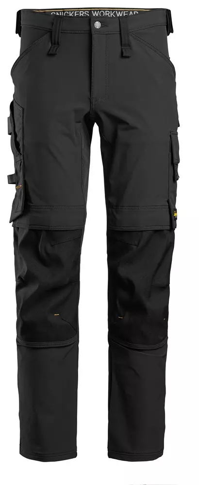 Snickers Werkbroek 6371 Full-Stretch Zwart