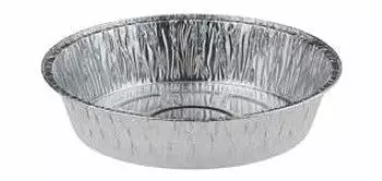 Aluminium schaal rond 18,2x4cm 715ml