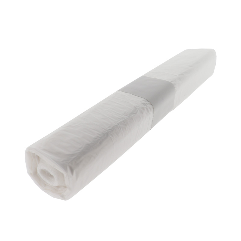 Zak HDPE rol 58x100cm 17mu T23 transparant (doos à 25x20st)