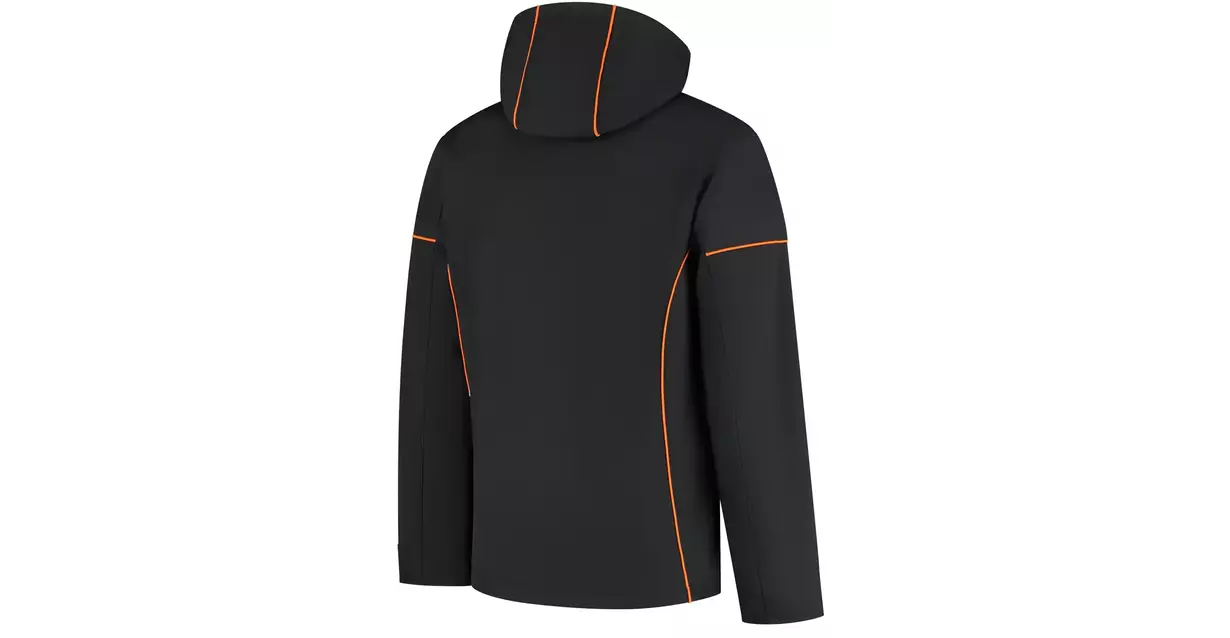 Softshell Curtis black/orange