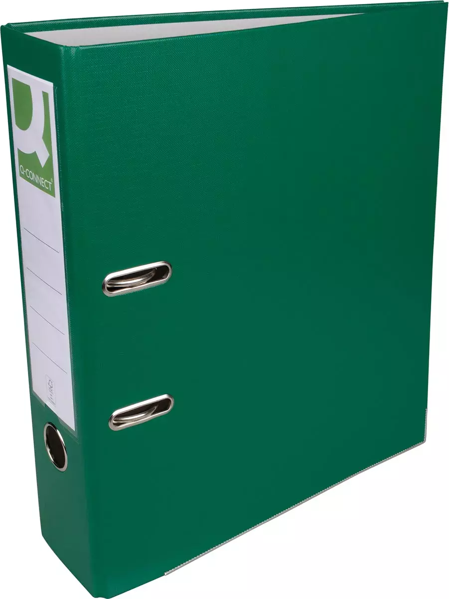 Ordner A4 Groen van 80mm PP Q-Connect