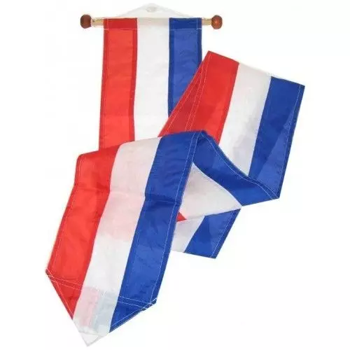 Wimpel Nederland 175cm Rood/Wit/Blauw