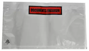 Dokulops C4 Plastic 322x225 mm Documents Enclosed