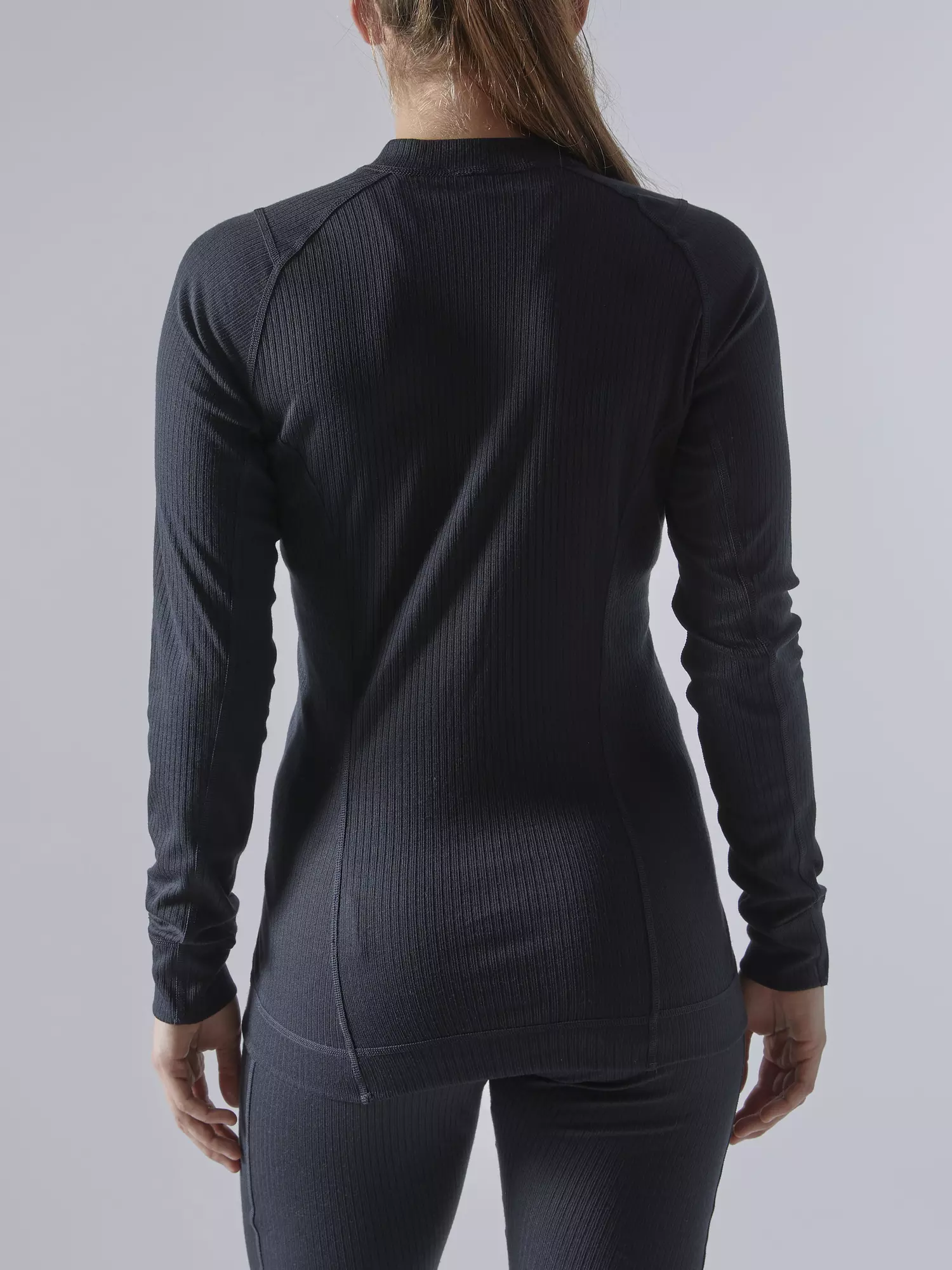 Thermokleding set Craft zwart dames CoreDry Baselayer broek+shirt lange mouw