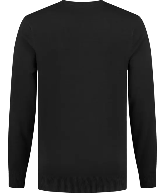Sweater Porto v-hals zwart