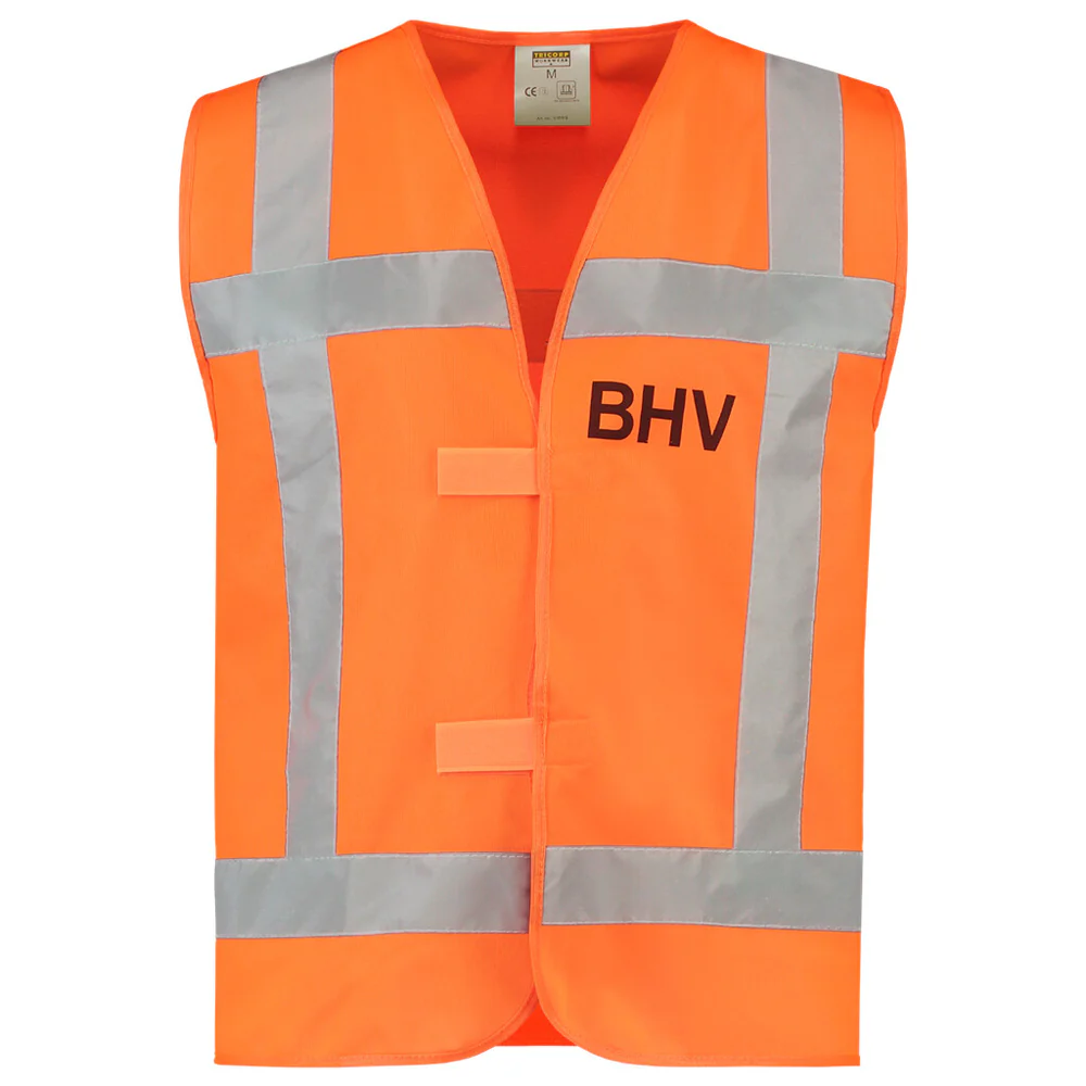 Veilgheidsvest Fluor Oranje RWS BHV