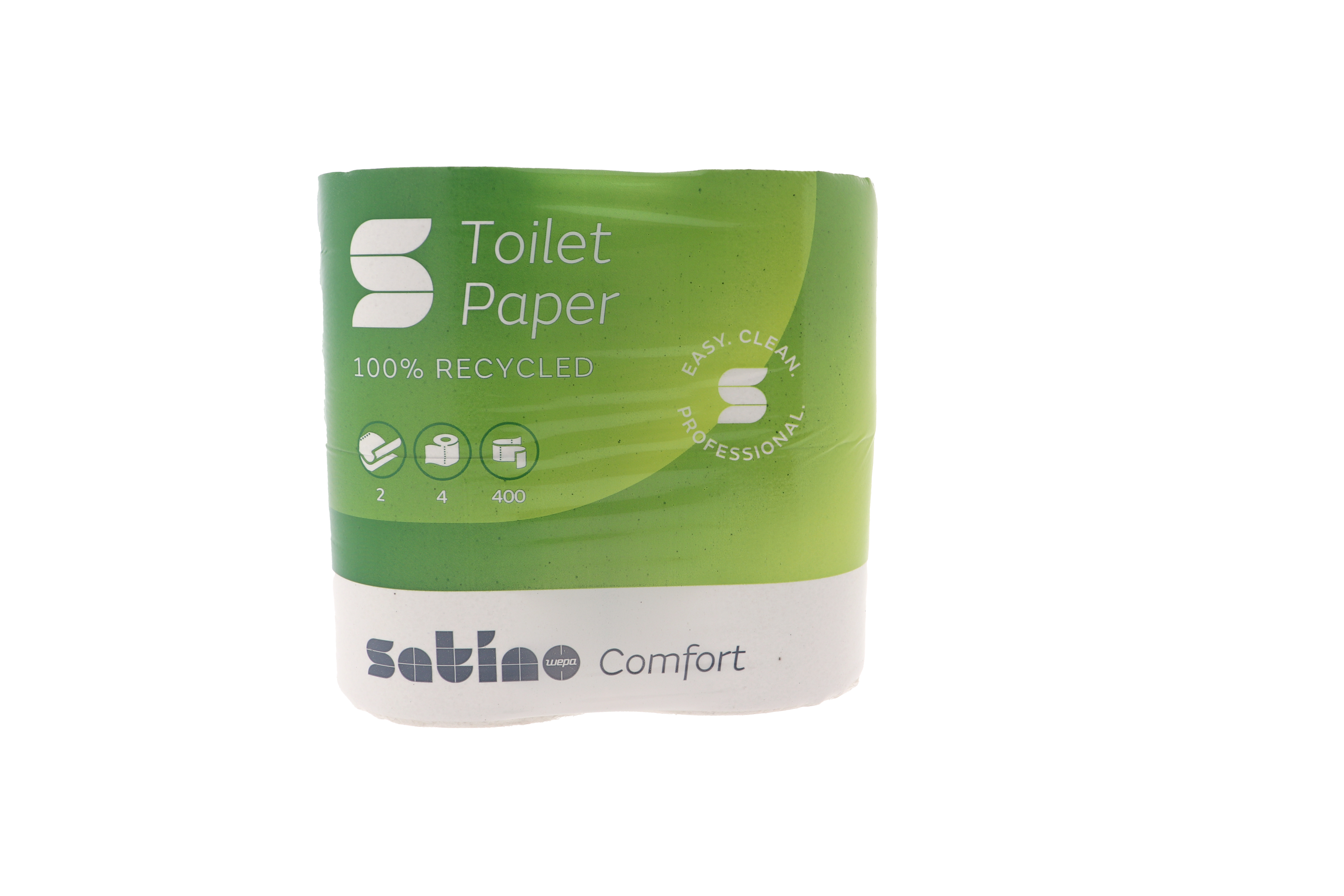 Satino toiletpapier comfort 2 lgs Wit (40x400 vel)