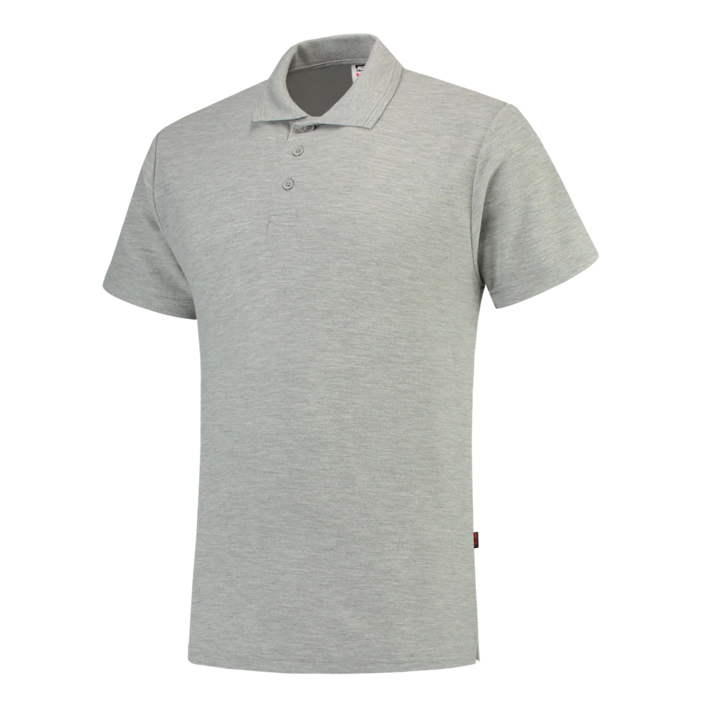 Polo fitted PPF-180 grey melange