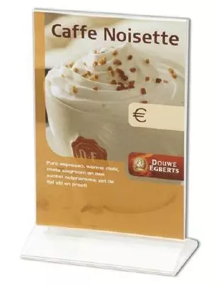 Menukaarthouder A5 Transparant