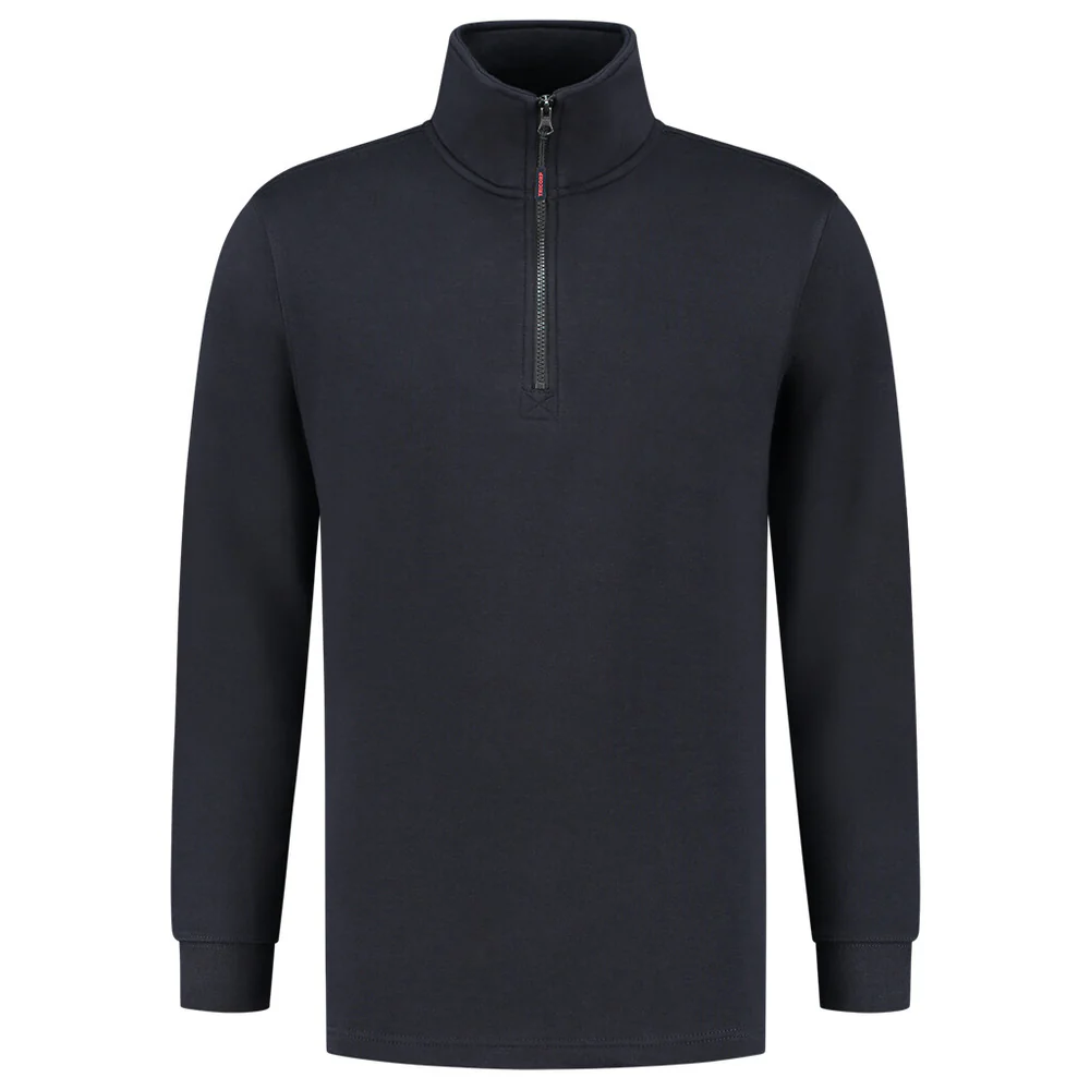 Sweater met ritskraag marine ZS-280