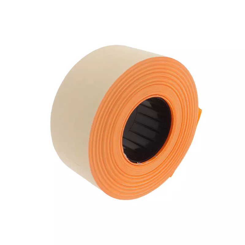 Oranje Etiket Rechthoek 26x16mm Permanent 1000 stuks