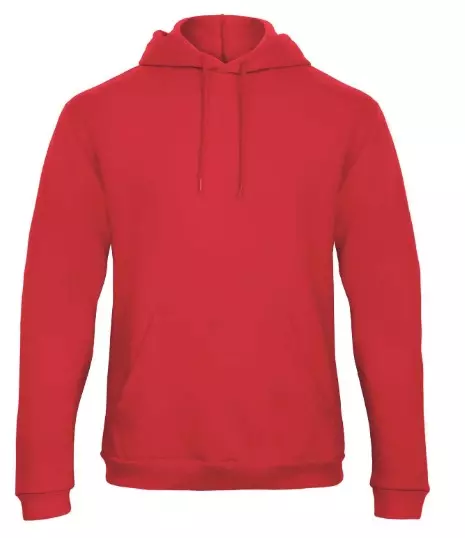 Hooded Sweater B&C ID.203 rood