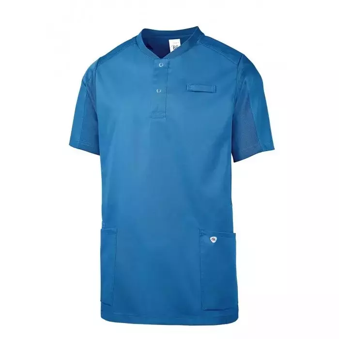 Zorgjas unisex BP 1739 azuurblauw