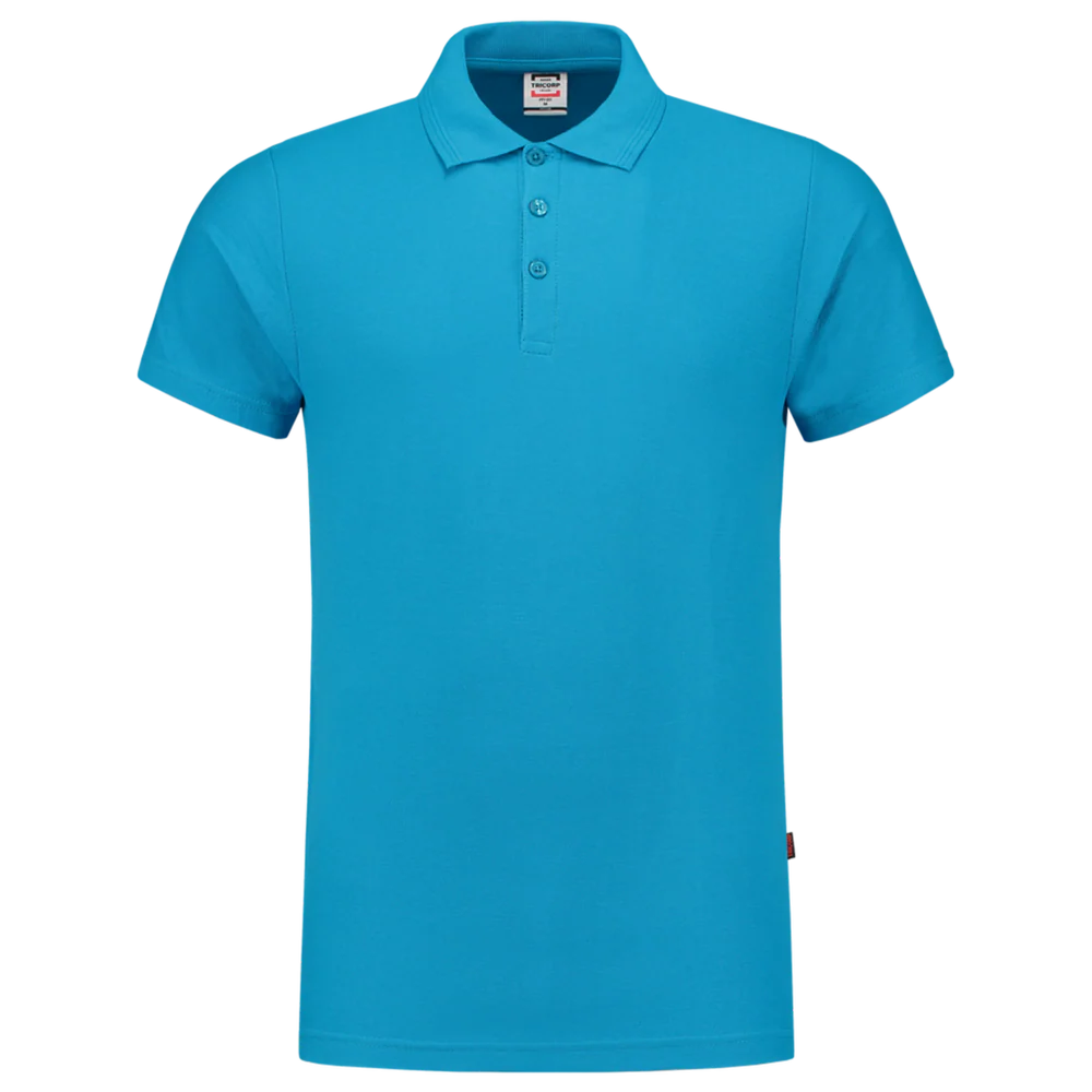 Polo fitted PPF-180 turquoise