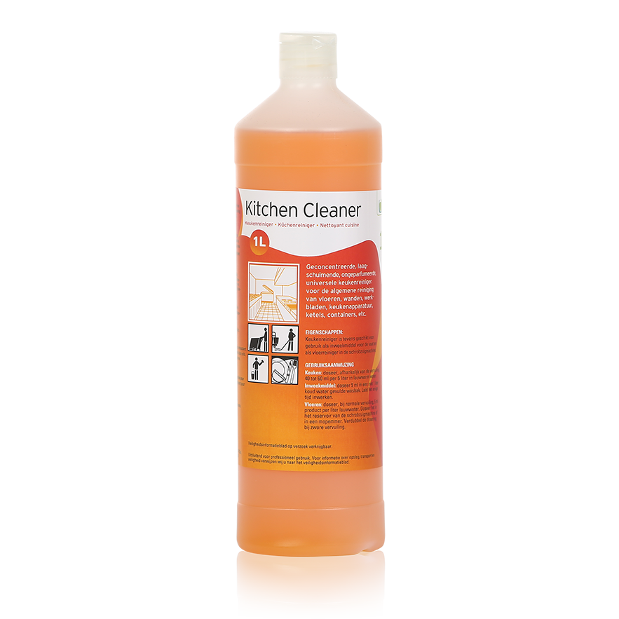 Keukenreiniger universeel ongeparfumeerdflacon à 1 liter (doos à 6st)