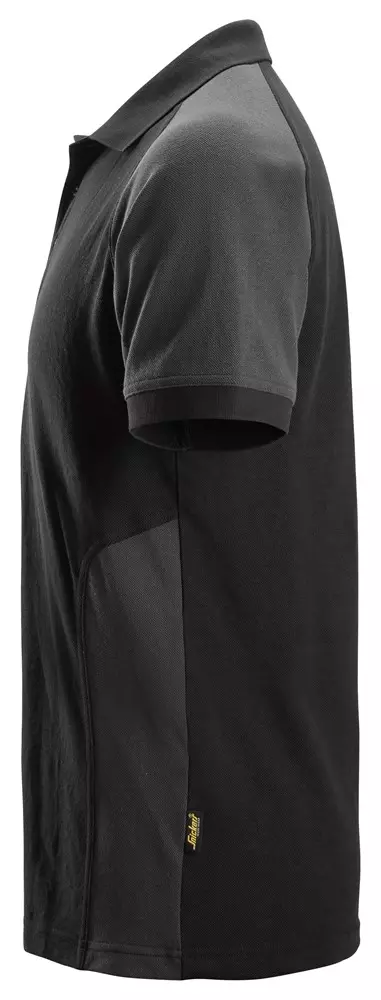 Werkpolo Zwart met Staalgrijs Snickers 2750