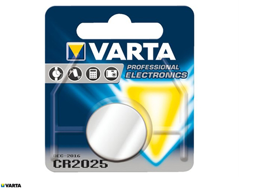 Batterij Varta CR2025 Lithium
