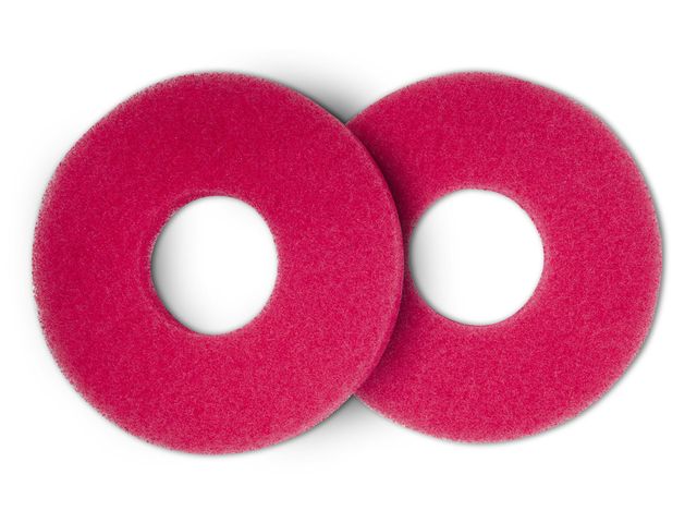 NuPad 9-inch/225mm roze (schrobben) passend op 244NX schrobmachine