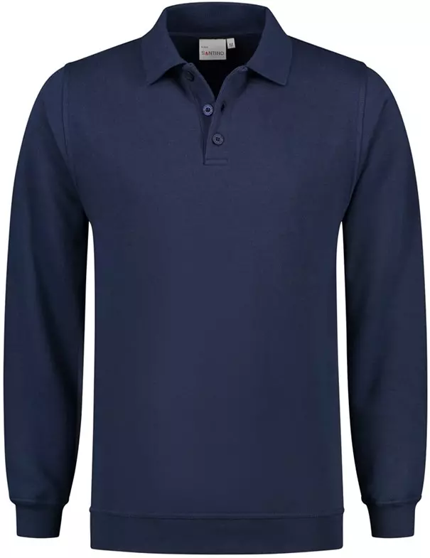 Santino polosweater Robin Donkerblauw