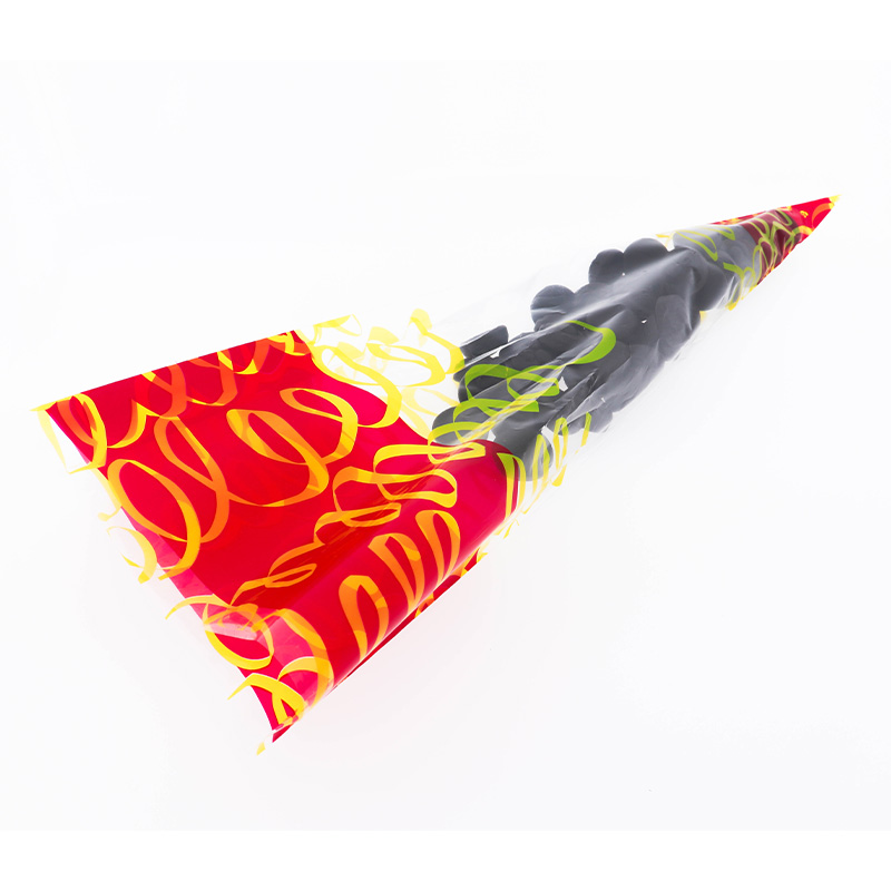 Puntzak PP 25x46cm geel (doos à 1000st)