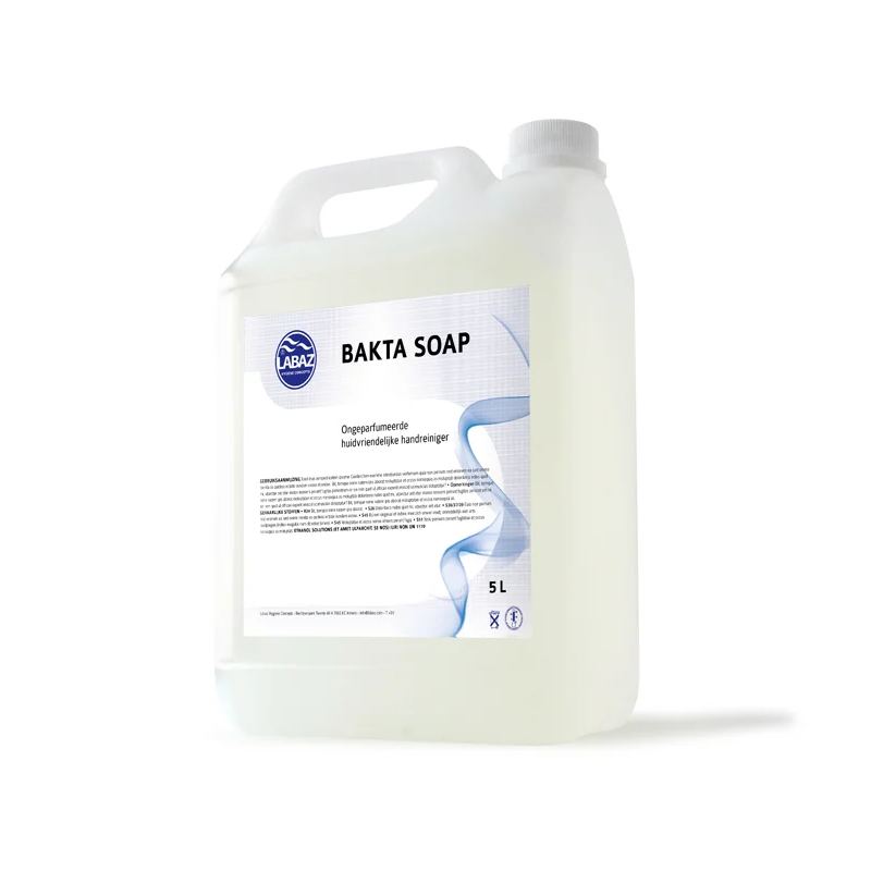 Handreiniger Labaz Bakta Soap 5 liter ongeparfumeerd huidvriendelijk (doos à 2)